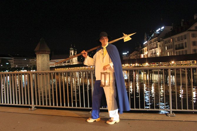 1.5-Hour Small-Group Nightwatchman Walk in Medieval Lucerne - Furrengasse and Kapellplatz, legends in the narrow lanes