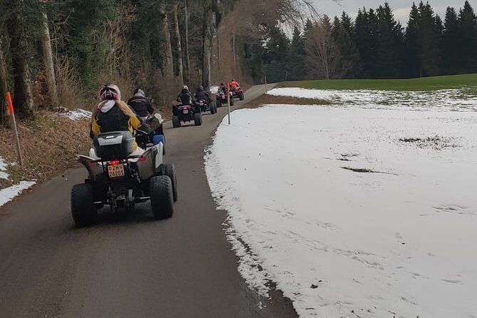 4-hour Quad Tour near Zurich - The ride route: Zurich Oberland hills, lake views, and country roads that feel close