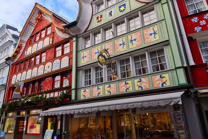 All Inclusive Rhine Falls and Appenzell Private Day Tour from Zurich - Appenzell town walk: color, order, and the best kind of shopping time