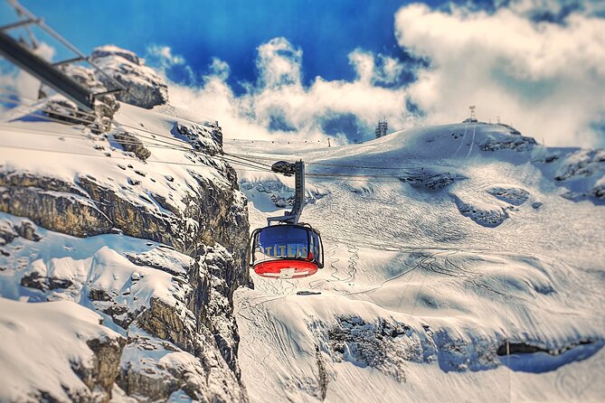 Alpine Majesty:Exclusive Private Tour to Mount Titlis from Luzern - Titlis Ice Cave and terrace time: where the all-year snow really feels real