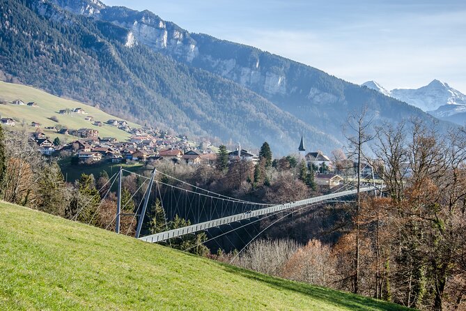 Beatus Caves, Panoramic Bridge, Nature Park Blue Lake and Lake Thun Cruise - The Beatenbucht transfer: scenic momentum without a big detour