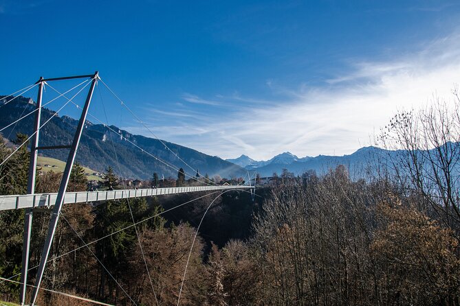 Beatus Caves, Panoramic Bridge, Nature Park Blue Lake and Lake Thun Cruise - Nature Park Blausee: 20 hectares of paths beside the Blue Lake