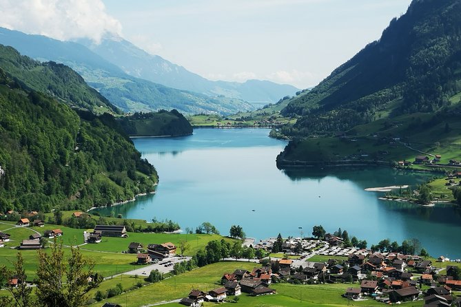 Best of Bernese Oberland Tour from Interlaken - Lauterbrunnen and Staubbach Falls: the 300-meter drop and a close-up climb