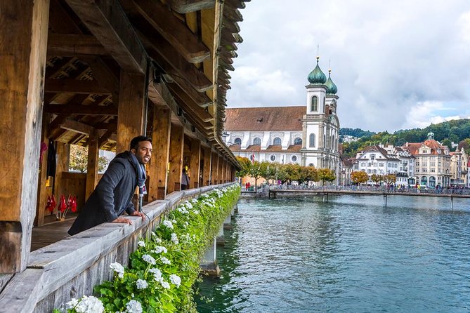 Best of Lucerne Walking Photography Tour - City castle panorama time: why the uphill angle is worth it