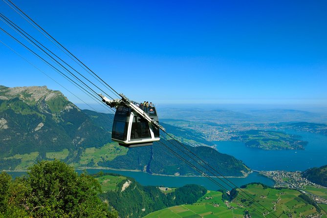 CabriO World's first Open Top Cable Car Ticket to Mt Stanserhorn - Why Mt Stanserhorn feels special: CabriO meets a 360-degree summit
