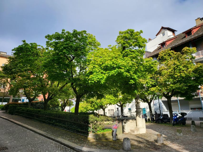 City tour historic old town Zurich - Niederdorf Alleys and the Old Fountains Rhythm