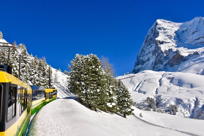 Eiger and Jungfrau Glacier Panorama Tour from Zurich - Lauterbrunnen and the change to the cogwheel line