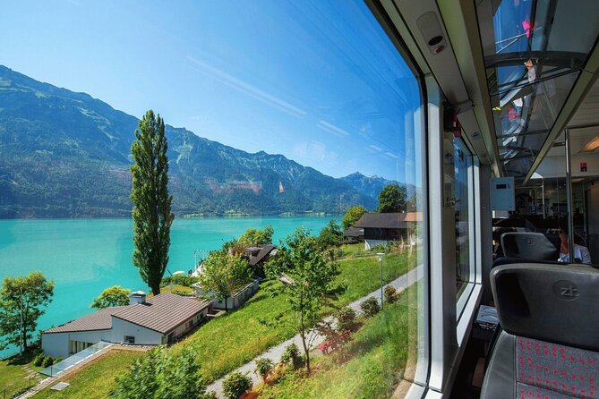 Exclusive Panoramic Train Journey though the Heart of Swiss - Brienz: A Lake Town Stop That Breaks Up the Day