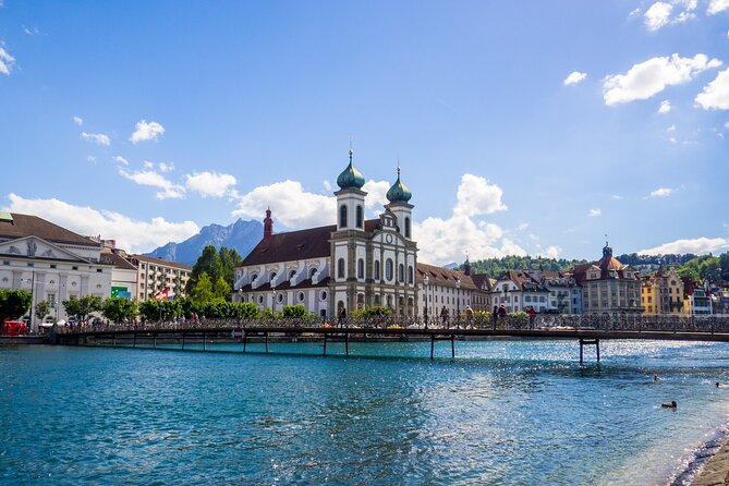 Explore Lucerne in 60 minutes with a Local - Spreuerbrücke and the Art on the Covered Bridge