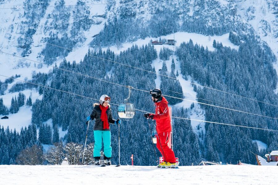 From Interlaken: 8-Hour Skiing in Grindelwald for Beginner's - The views do more than look good: Eiger Northface motivation