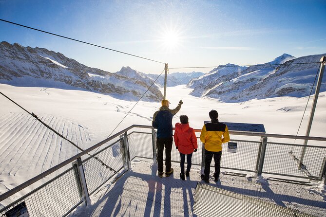 From Interlaken: Jungfraujoch Top of Europe Ticket - Food, shopping, and Lindt Swiss Chocolate Heaven, plan your break