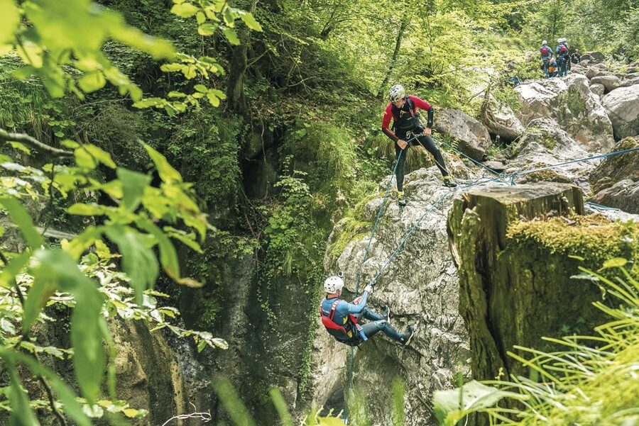 From Interlaken: Local Canyoning Trip - Canoeing Through Narrow Gorges: Nature Close Up, Not From a Boat Window