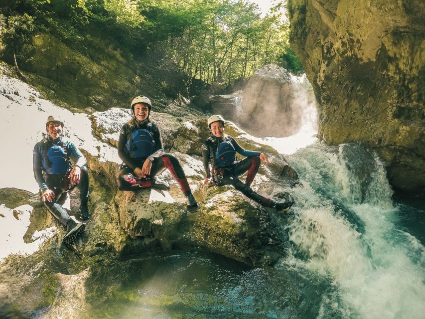 From Interlaken: Local Canyoning Trip - Jumps, Slides, and the Optional 5-Meter Moment