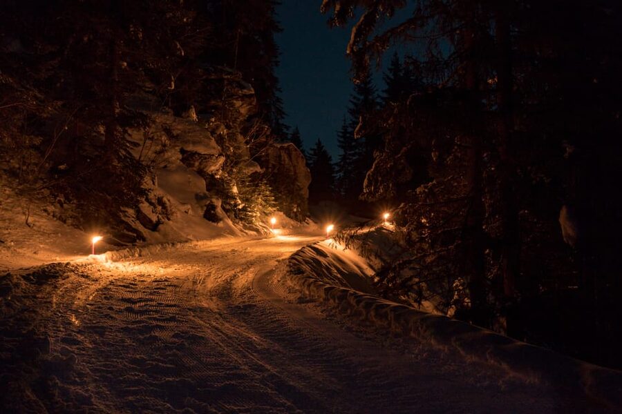 From Interlaken: Night Sledding - The gondola ride up, and why it matters to your night