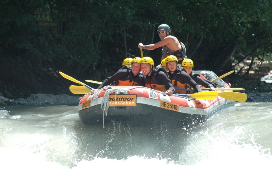 From Interlaken: River Rafting Adventure on Simme River - Guides Who Set the Tone (David and Jackie Get Mentioned)