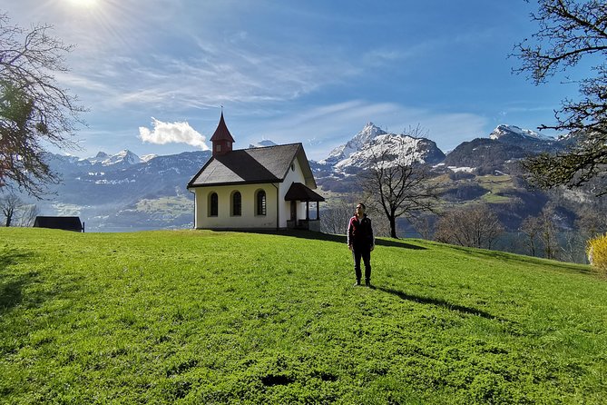 From Zurich: Breathtaking waterfall and lakes private tour - Glarus mountain lake: the calm contrast after the falls