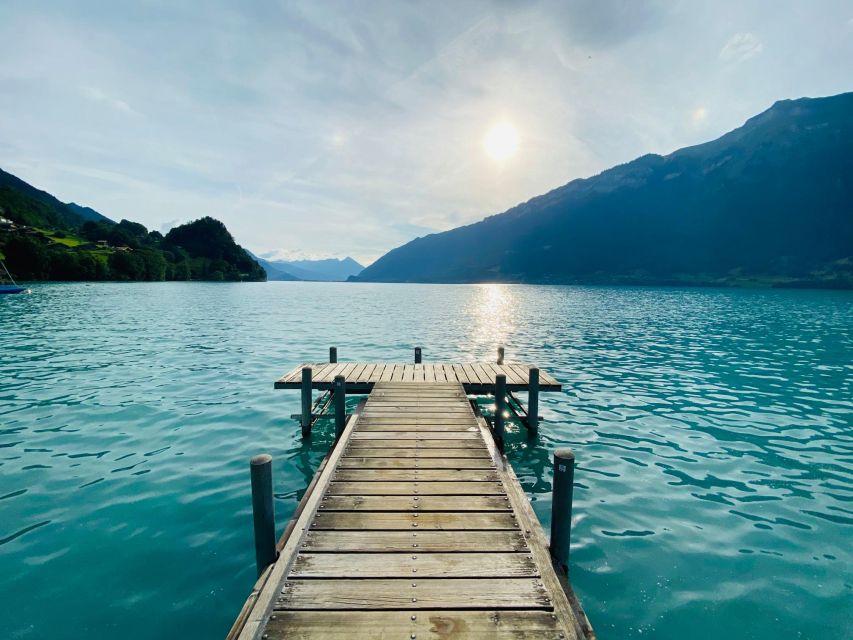 From Zurich: Crash Landing On You Locations in Interlaken - Iseltwald on Lake Brienz: quiet waterfront scenes and easy photo framing