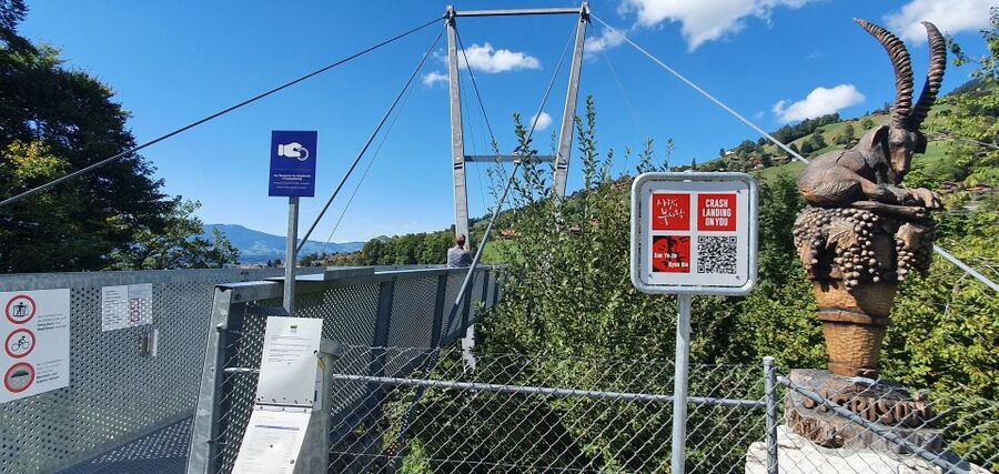 From Zurich: Crash Landing On You Locations in Interlaken - Kaiserstuhl Bürglern and the Sigriswil Bridge crossing