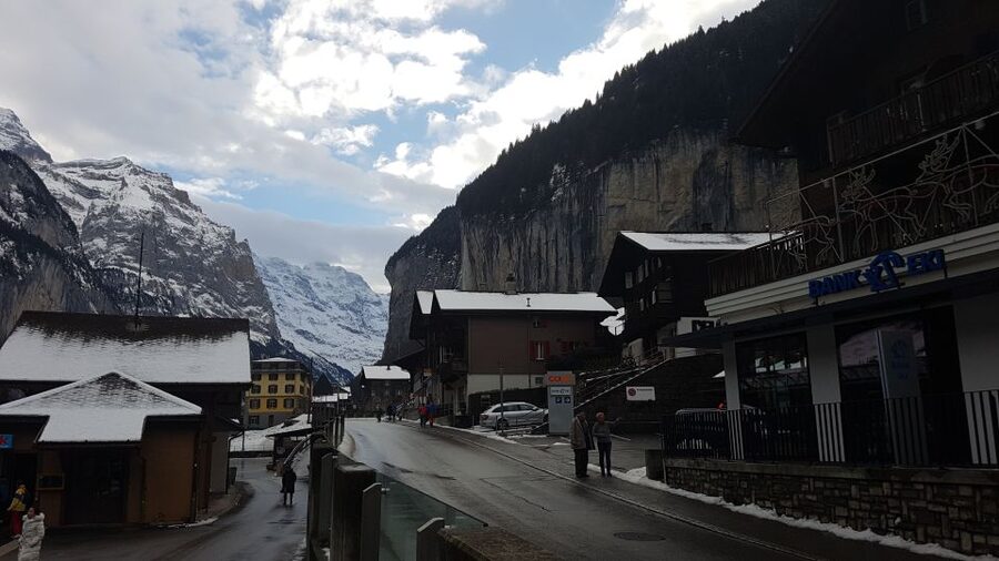 From Zürich: Exclusive Private Tour to Mt. Schilthorn - Stechelberg cable car ascent: the moment the summit stops feeling theoretical