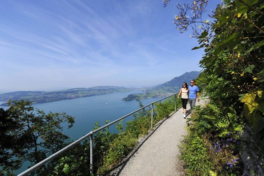 From Zurich: Funicular to Mt. Bürgenstock & Lake Lucerne - The cruise to Kehrsiten and the funicular up to Bürgenstock