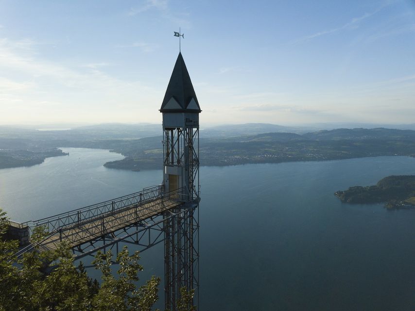 From Zurich: Funicular to Mt. Bürgenstock & Lake Lucerne - Descending Mt. Rigi by cable car and returning to Lucerne by boat