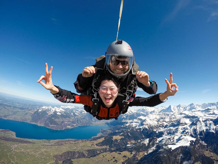 From Zurich: Interlaken Skydiving & Scenic Flight Adventure - Key Points at a Glance