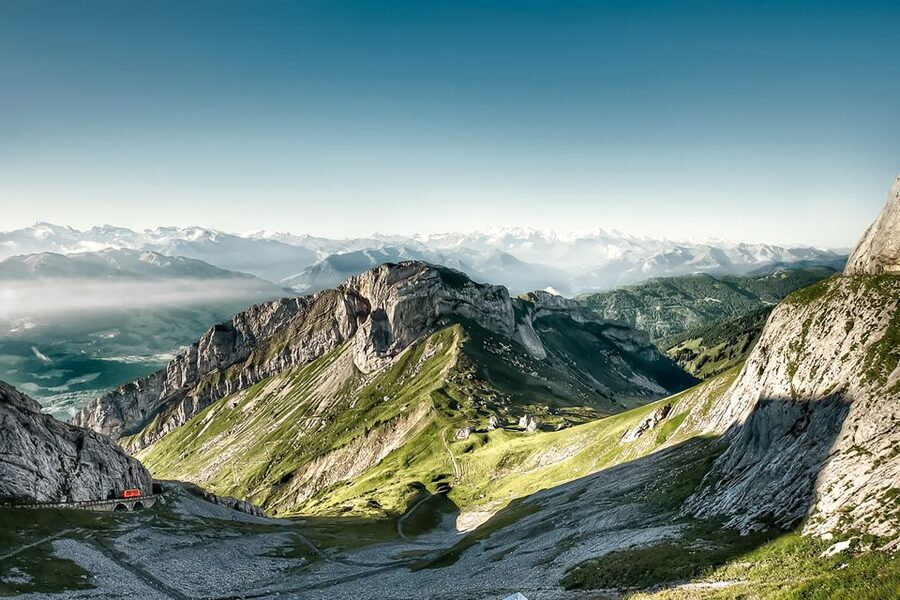From Zurich: Lucerne & Mount Pilatus Day Tour - From Zurich Sihlquai to Lake Lucerne Scenery by Bus