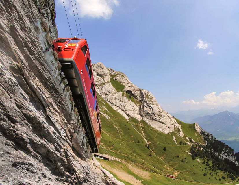 From Zurich: Lucerne & Mount Pilatus Day Tour - The Descent: A Steep Cogwheel/Funicular Ride That Feels Like a Roller Coaster