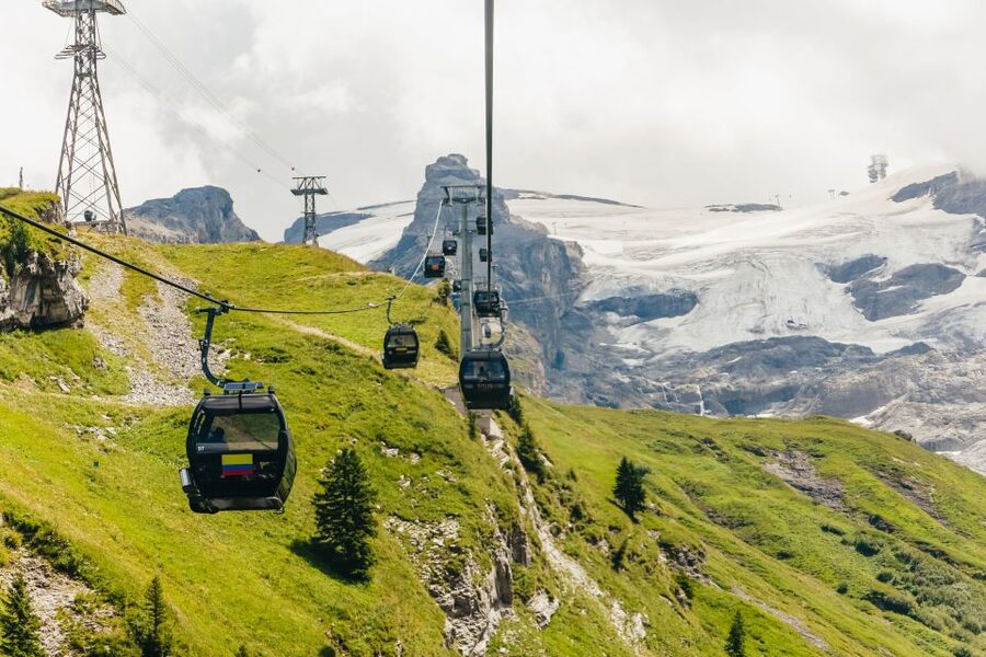 From Zurich: Mount Titlis and Lucerne Day Tour - Ice Flyer chairlift and snow options: your close-up plan for the summit area