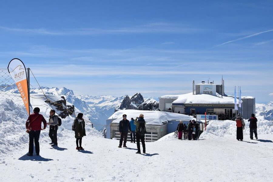 From Zurich: Mount Titlis Daytrip & first time Ski Adventure - Lucerne stop: Chapel Bridge and the city hits in a small window