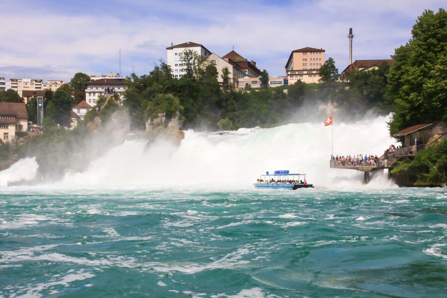 From Zurich to The Rhine Falls - Rhine Falls: Europe’s Largest Waterfall, Best From the Platforms
