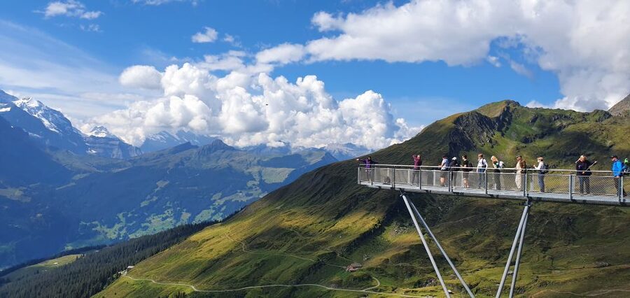 Grindelwald First: Cable Car Ticket with Cliff Walk - Add adrenaline later: First Flyer, Trottibike, Mountain Cart