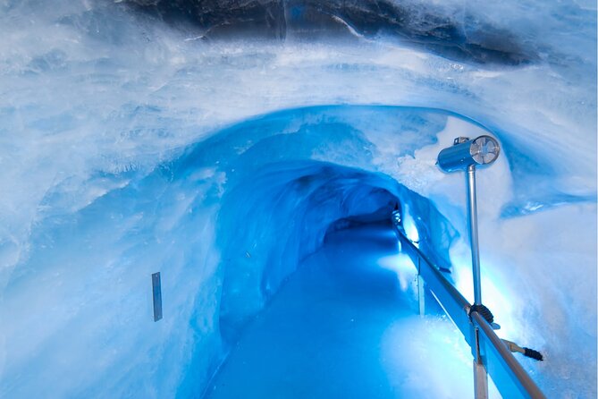 Guided Excursion to Mount Titlis Eternal Snow and Glacier from Lucerne - Stop 3 on Titlis: Eternal Snow, the Glacier Cave, and the Cliff Walk