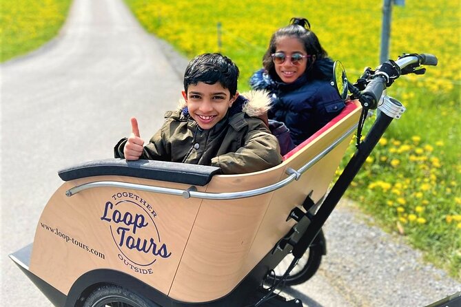 Hidden gems e-bike tour with picnic at Lake Brienz - Böningen village stroll: wooden chalets and garden-side charm