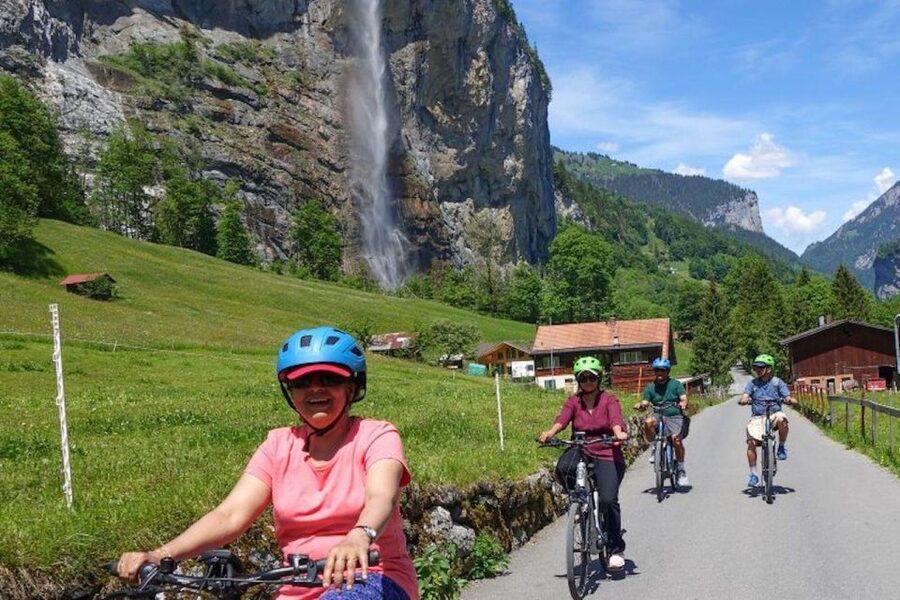 Interlaken: 72 Waterfalls Valley & Lauterbrunnen E-Bike Tour - Meeting Up at Flying Wheels Interlaken, Then Getting Moving Fast
