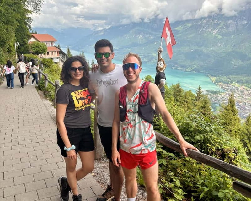 Interlaken: Guided Hike to Harder Kulm with Swiss Triathlete - The start at Jugendherberge Interlaken Ost: easy to find, better to arrive early