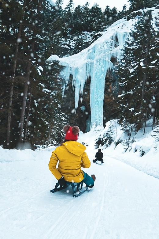 Interlaken: Guided Sledging Adventure - Getting Up Into the Alps: Meeting Point and the First Reality Check