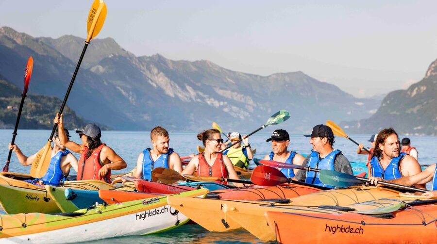 Interlaken: Kayak Tour of the Turquoise Lake Brienz - The $140 value check for a guided kayak in Interlaken
