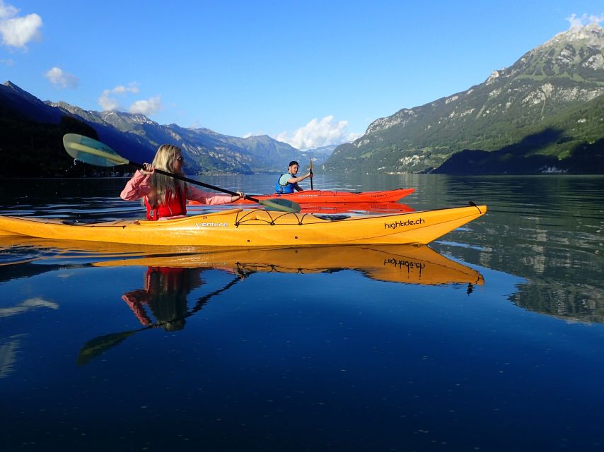 Interlaken: Kayak Tour of the Turquoise Lake Brienz - Why Lake Brienz paddling feels special from Bönigen