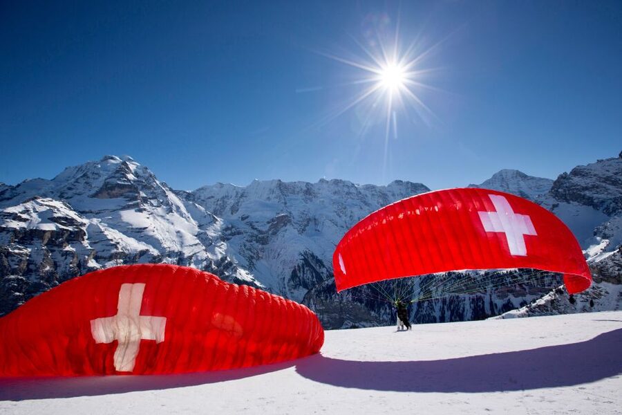 Interlaken: Paragliding Tandem High Flight - Interlaken tandem paragliding, the view you cannot get from the road