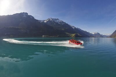 Scenic Jetboat Ride on Lake Brienz