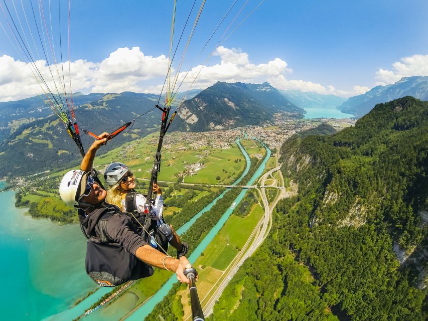 Interlaken: Tandem Paragliding Flight - The Launch Moment: A Few Steps, Then You’re Gliding High