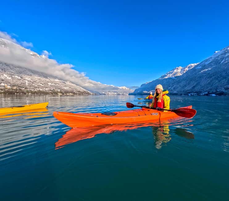 Interlaken: Winter Kayak Tour on Lake Brienz - Meeting at Hightide Kayak School near Interlaken See