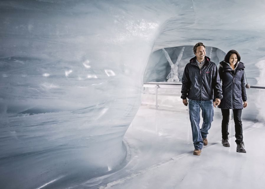 Jungfraujoch: Roundtrip to the Top of Europe by Train - The Ice Palace: ice walls, ice floors, and why it works