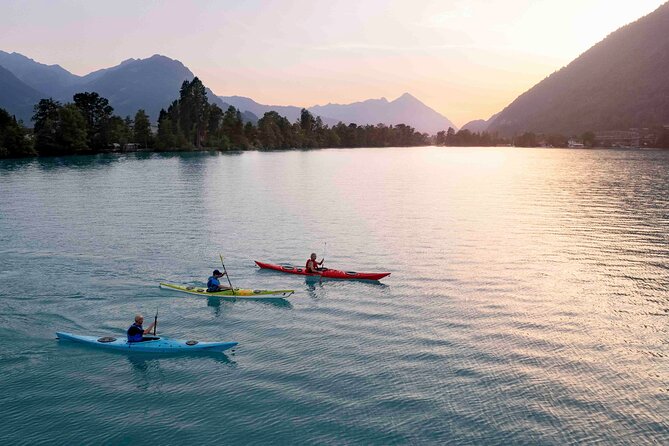 Kayak Tour of the Turquoise Lake Brienz - What Happens on the Water: 3 Hours Total, About 2 Hours Paddling