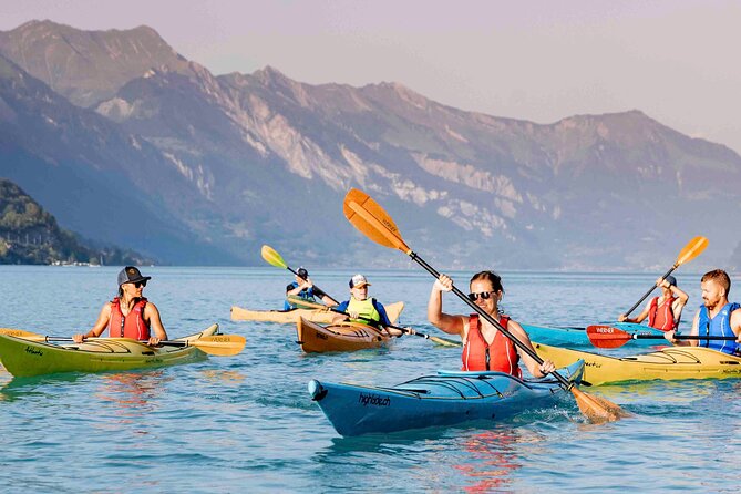 Kayak Tour of the Turquoise Lake Brienz - Stop by Stop: What Each Part of the Route Gives You