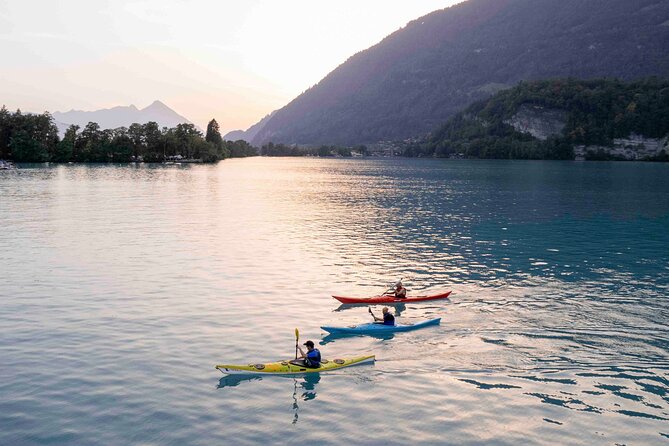 Kayak Tour of the Turquoise Lake Brienz - What to Pack for Comfort on Lake Brienz