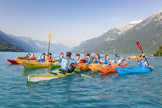 Kayak Tour of the Turquoise Lake Brienz - About Your Guide: Instruction First, Photos Second (And Sometimes GoPro)