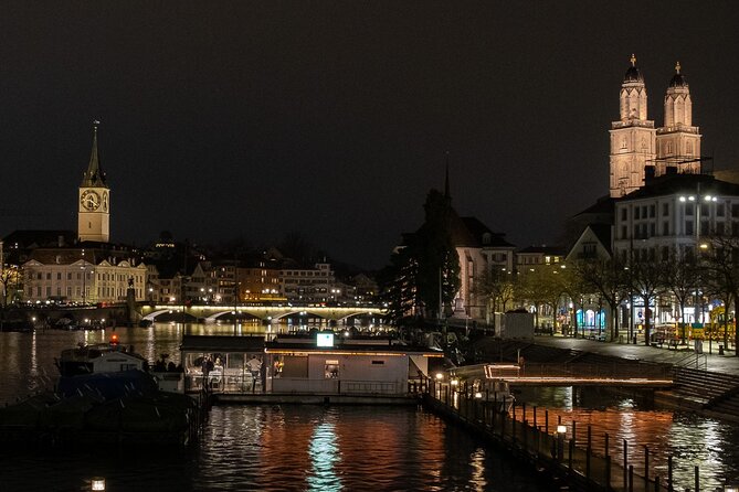Lake Zurich mini boat tour / by night! - Wasserspiel Aquaretum: The Fountain Stop That’s Made for Photos