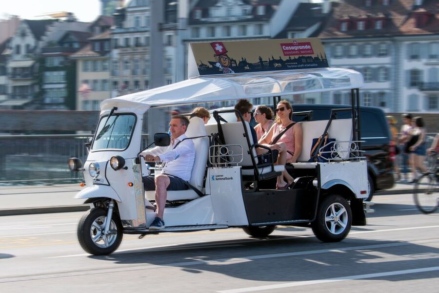 Lucerne: eTukTuk City Tour - Why a Lucerne eTukTuk City Tour works when time is tight